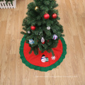 1Pc 90x90cm Christmas Tree Skirt Santa Claus Snowman Non-woven Fabric Tree Skirt New Year Decor Christmas Decorations For Home